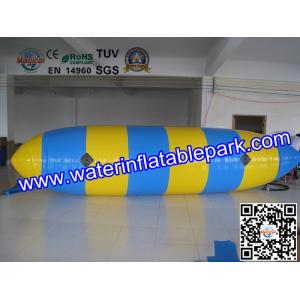 Giant Commercial Inflatable Water Blob Launcher 0.9mm PVC