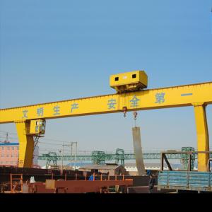 L Type Single Girder Gantry Crane With Electric Hoist CE Certification