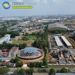 China Aluminum Dome Roofs for Water Tanks: A Durable and Lightweight Tank Cover on sale