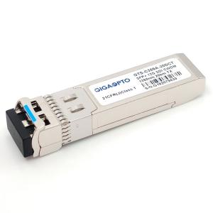 Cheap 12G SDI CWDM Transmitter SFP+ Tx 1270~1450nm DFB Transmitter 20KM LC DOM MSA Pinout for sale