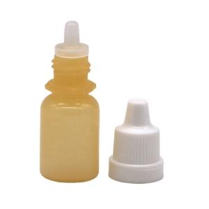 LDPE Plastic White Empty Squeezable Eye Liquid Dropper Bottle with Tamper Proof