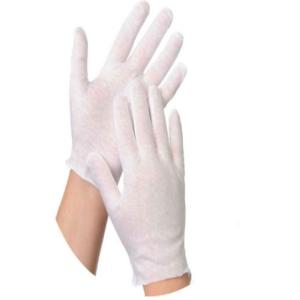 Sweat Absorbing Disposable Hand Gloves Rolled Rim Facillitate Easy Donning