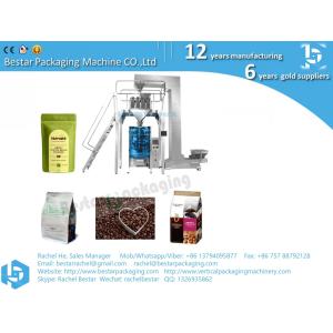 Multi-heads weigher packing machine pouch packaging for coffee beans
