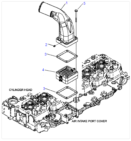 6754815110 6754-81-5110 Air Intake Heater For KOMATSU Excavator Spare Parts
