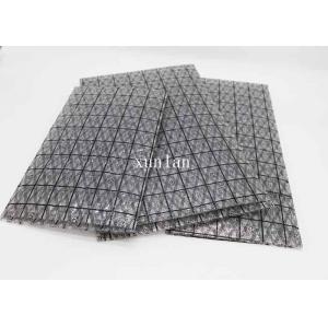 Flat Open Black Conductive Grid Bag 6 * 9 Inch For Packaging Mother Boards