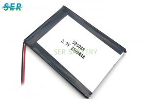 China Customized Lipo Lithium Polymer Battery 505068 3.7V Long Cycle Life For Digital Camera on sale