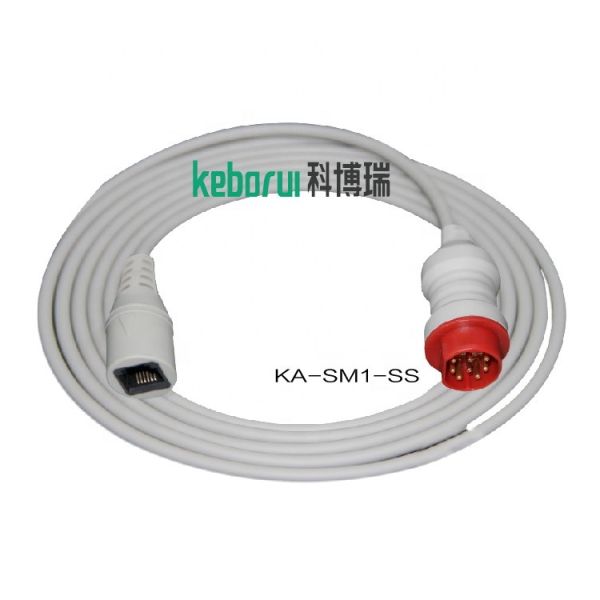 Quality TPU Transducer IBP Cable 3200MM For SIEMENS Monitor To Smiths Transducer wholesale