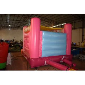 Cute Rabbit Inflatable Jump House 3x4m / Kids Small Bouncy Castle