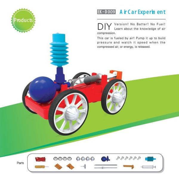 Quality Classic School DIY Educational Toys Electronic Components , Non Toxic Air Car Toy wholesale