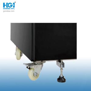310L Glass Door Durable Using Commercial Upright Showcase Cooler For Beverage