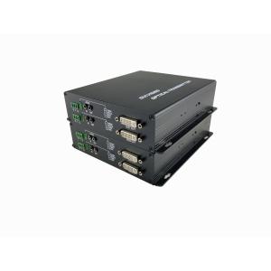 CE, RoHS Compliant 1080P/60Hz DVI to Fiber Video Converter over Single Mode