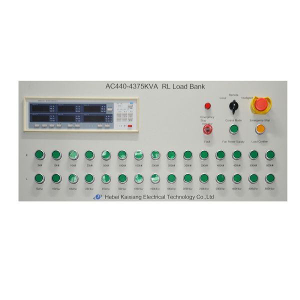 Quality 440 V 3 Phase 4 Wire Reactive Load Bank Constant Power With Dry Load Module wholesale