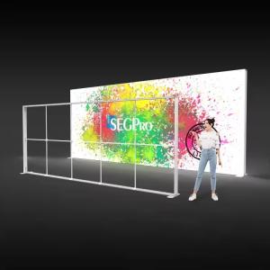 Freestanding Seg Light Box Advertising Light Box Easy To Assemble