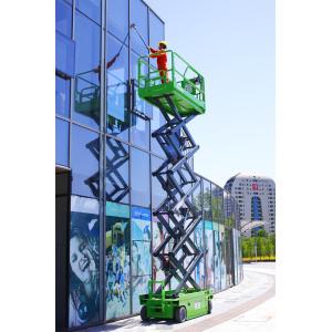 China Automatic Scissor Lift Small Size 8m Electrical Driving 230kg Aerial Working Platform on sale