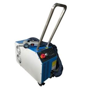 Air Cooling Laser Pulse Cleaning Machine , Fiber Laser Rust Removal Machine 500W