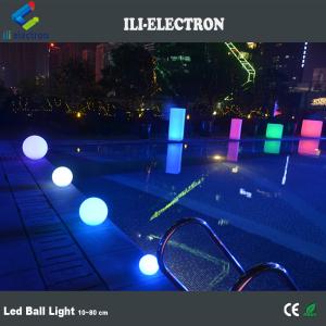 PE Plastic rechargeable LED Floating Ball