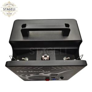 STAGELI 3 Head DJ Fire Machine Flame Projector 25*25*34mm
