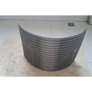 Wedge Wire Sieve Bend Static Filter Screen Panels with Corrosion Resistance for