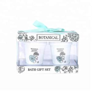 Wholesale OEM Natural Family Spa Gift Personal Body Lotion Set With Scrub Bath