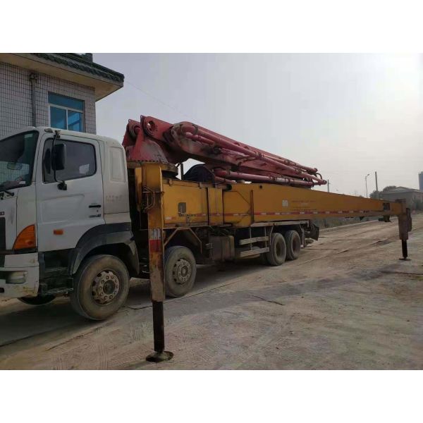 Semi-Dry Shotcrete M49-5RZ Construction Machine with Putzmeister 49 Meter Boom