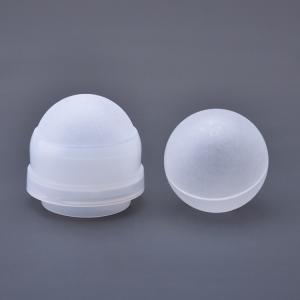 Plastic Roller Ball Inserts 25.2mm Ball Diameter White PP Various Roll Caps
