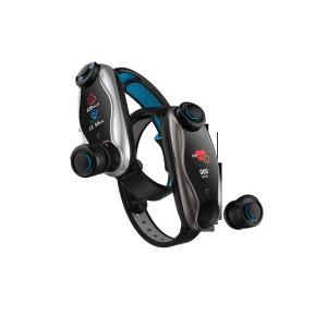 Hazel New 2 in 1 TWS Cool Earbuds T90 smart watch With Touch Screen Smartwatch