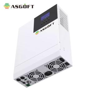 5kw 6kw 5000w Hybrid Pure Sine Wave Off Grid MPPT Solar Inverter With MPPT