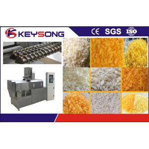 Snacks Food Extruder With Heating System , Bread Crumb / Corn Puff Extruder