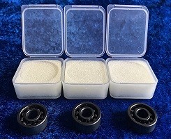 Silicon Nitride 608 Ceramic Bearings With P4 Precision Level And 22mm Outer