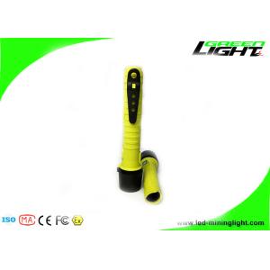 IP68 Explosion Proof LED Flashlight CREE LED 10W 4.4Ah Rechargeable Torch Light