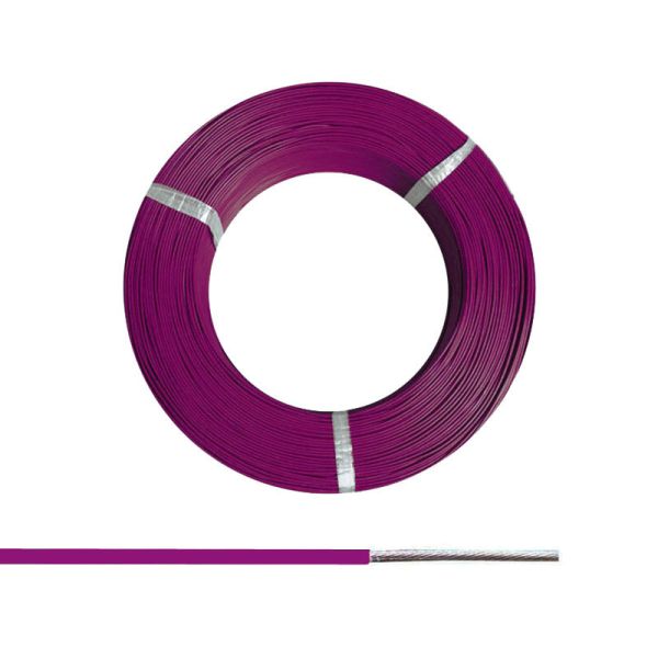 Quality Silver Plated Copper PFA Insulated Hook up Wire with 1-5 Core Options and 0.05-6mm2 Size Range for High Temperature Applications wholesale