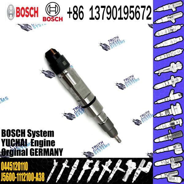 0445120110 Auto Fuel Injector Assy 0 445 120 110 Diesel Spare Parts Inyector 0445 120 110 For YUCHAI J6A00-1112100-A38