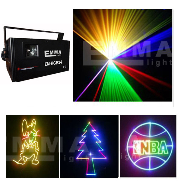 Quality Stage Laser Lighting 1.5W Full Color Animation RGB Laser ILDA wholesale