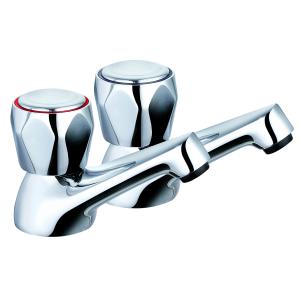 Cheap Contemporary Single Handle Polished Chrome Bathroom Mixer Faucet T8061 for sale