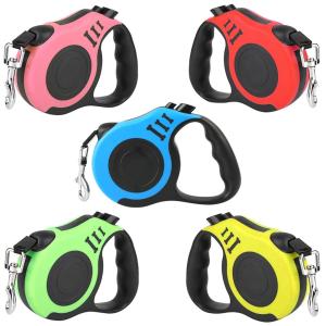 Heavy Duty Retractable Dog Lead Leash Adjustable Extendable Flexi Design 5m Length OEM/ODM