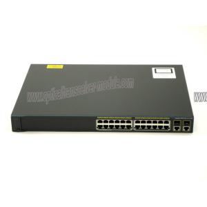 WS-C2960+24PC-L Cisco Catalyst Fiber Optic Switch , Ethernet Switch With Fiber