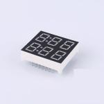 Dual Line 7 Segment LED Display Common Cathode 3 Digit 0.39in