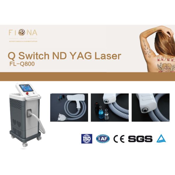 Quality 600W Permanent Unwanted  Laser Tattoo Removal Machine With Skin Rejuvenation wholesale