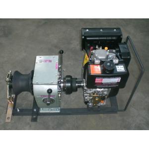 High Speed 3 Ton Diesel Engine Winch / Hoist Capstan Rope Winch