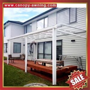 super durable terrace balcony patio polycarbonate alu metal canopy awning