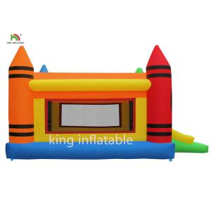 Attractive Inflatable Bouncy Castle Jumping House With Custom Logo Printed