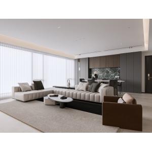 Grey And Black Whole House Design Wood Grain Modern Home Design Customized