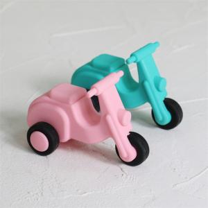 custom and wholesale Safe Silicone Vehicle Toys set for Babies ambulance truck