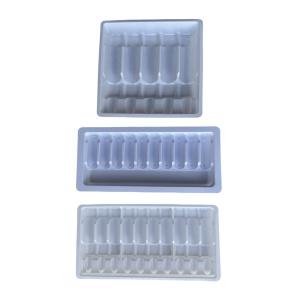 China PET polyethylene Terephthalate Ampoule Tray Customization 1ml 2ml 5ml 10ml Ampoule Tray With Multiple Specifications To Choose From on sale