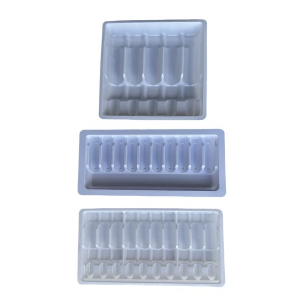 PET polyethylene Terephthalate Ampoule Tray Customization 1ml 2ml 5ml 10ml