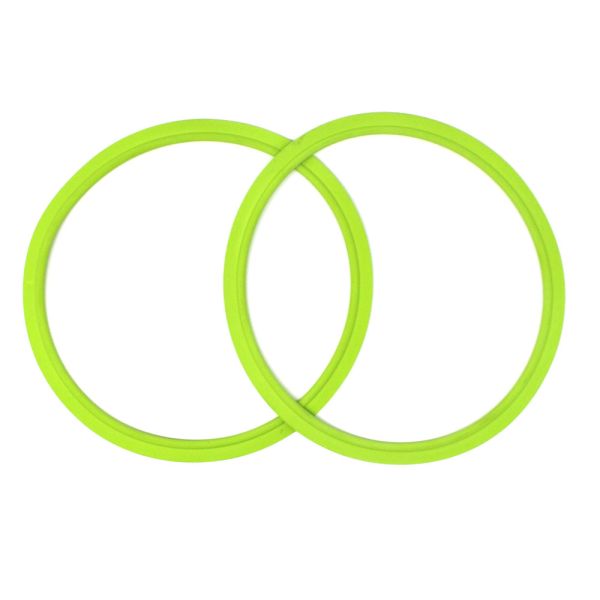 OEM Factory Custom Molded NSF51 Listed Green Silicone Rubber O Rings