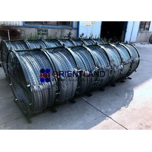 Military Protecting Border Wall Razor Barbed Wire Fencing Wide Application Range