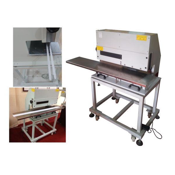 Pneumatic FR4 Pcb Depaneling Machine, Motorized Pcb Depanelizer For Cutting Pcb