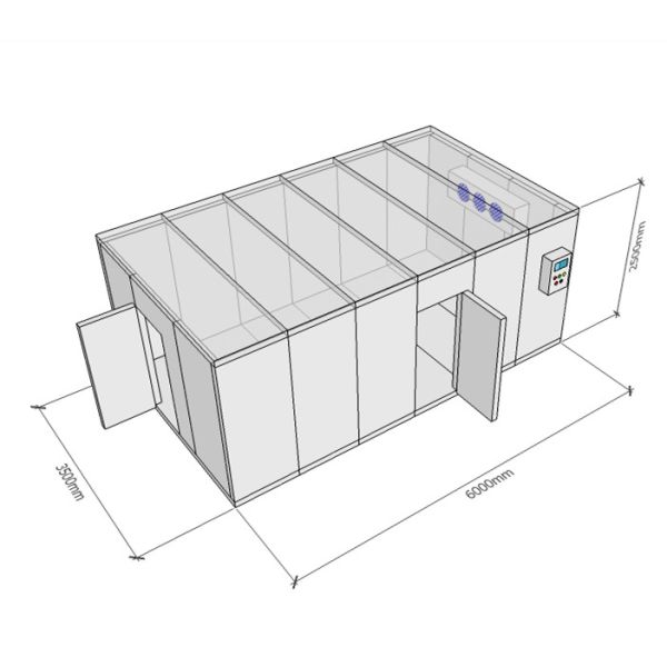 Modular Modular Cold Rooms Compressor Refrigeratied Big Capacity Cold Storage