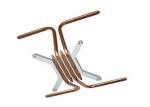 Customized 4pcs Copper Pipe Heat Sink For Communication Equipment